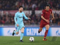 Fussball CHL 17/18 Viertelfinale: AS Rom - FC Barcelona