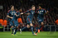 Fussball International CHL Saison 13/14: Arsenal London - FC Bayern Muenchen