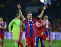 Fussball 1. Bundesliga Saison 14/15: JUBEL Rafinha (FC Bayern Muenchen)