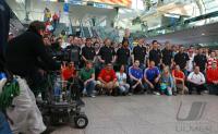 PR-/ Werbeaufnahmen der deutschen Fussball Nationalamannschaft Duessledorf