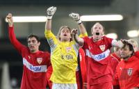 Fussball DFB-Pokal: Wolfsburg - Stuttgart