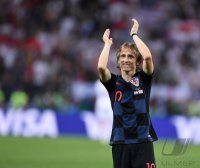 FUSSBALL WM 2018 Halbfinale: Kroatien - England
