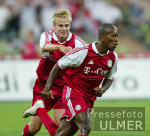 FUSSBALL 1. Bundesliga  Bayern-Eintracht JUBEL FCB
