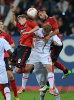 Fussball 1. Bundesliga, Saison 2012/2013:  FC Augsburg - Bayer 04 Leverkusen