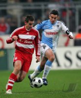 Fussball DFB-Pokal, FC Bayern Muenchen-TSV 1860 Muenchen