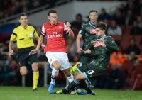 FUSSBALL  CHL  Saison 2013/2014: Arsenal London - SSC Neapel