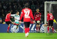 FUSSBALL 1. BUNDESLIGA: Bremen - Leverkusen