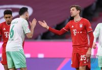 Fussball 1. Bundesliga Saison 20/21: FC Bayern Muenchen - SV Werder Bremen