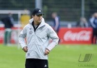 Fussball Training Deutsche Nationalmannschaft in Stuttgart: Bundestrainer Flick (Deutschland)