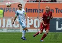Fussball 2. Bundesliga:  1 FC Kaiserslautern - TSV 1860 Muenchen