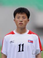 FUSSBALL INTERNATIONAL:  Mun In Guk  (Nordkorea)