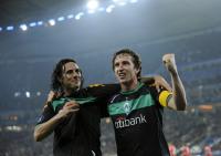 Fussball UEFA Cup Halbfinale  08/09  Hamburger SV - Werder Bremen