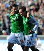 FUSSBALL, 1. BUNDESLIGA, 30. Spieltag: Bremen - Freiburg