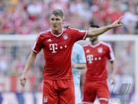 Fussball  1. Bundesliga  13/14: Bastian Schweinsteiger (FC Bayern Muenchen)