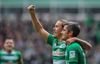 Fussball Bundesliga Saison 16/17: SV Werder Bremen - Hertha BSC Berlin