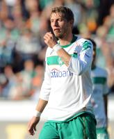 FUSSBALL 1. BUNDESLIGA: Werder Bremen, HUNT
