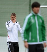 FUSSBALL INTERNATIONAL EURO 2012:  Training der Deutschen Nationalmannschaft