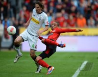 Fussball 1. Bundesliga, Saison 2012/2013:  Bayer 04 Leverkusen - Borussia Moenchengladbach