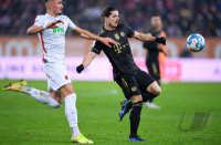 Fussball 1. Bundesliga Saison 21/22: FC Augsburg - FC Bayern Muenchen