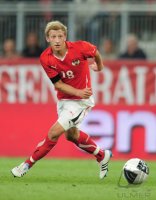 Fussball International  Testspiel:  Daniel Royer (Oesterreich)  am Ball