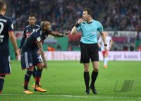 Fussball  DFB Pokal  2. Runde  Saison 17/18: RB Leipzig - FC Bayern Muenchen