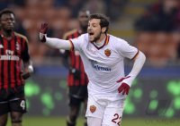 FUSSBALL SERIE A 2013/2014: JUBEL Marco Borriello (AS Rom)