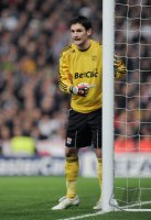 Fussball CHL  Saison 2010/2011:  Hugo Lloris (Lyon)