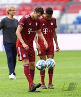Fussball 1. Bundesliga Saison 21/22: Teampraesentation FC Bayern Muenchen