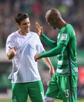 Fussball Bundesliga Saison 16/17: SV Werder Bremen - VfL Wolfsburg