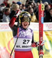 Ski Alpin;  Abfahrt Damen  St. Moritz