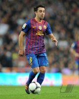 FUSSBALL International  COPA DEL REY  11/12:  Xavi Hernandez (Barca)