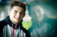 Fussball 1. Bundesliga, Saison 2011/2012: Matthias Zimmermann posiert im exklusiven Fotoshooting