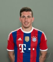 Fussball 1. Bundesliga 2014/2015: Pierre Emile Hojbjerg (FC Bayern Muenchen)