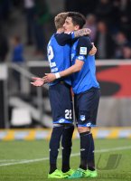 Fussball 1. Bundesliga Saison 2016/2017: TSG 1899 Hoffenheim - FC Bayern Muenchen