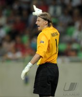 Fussball International  EM Qualifikation:  Sergei Pareiko (Estland)