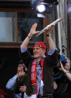 Fussball 1. Bundesliga :  JUBEL Bastian Schweinsteiger (FC Bayern Muenchen)