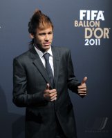 Fussball International  FIFA Ballon d Or 2011: Neymar (Brasilien)