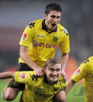Fussball 1. Bundesliga  Saison 2010/2011:  JUBEL Nuri Sahin (Borussia Dortmund)