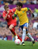 FUSSBALL Olympia 2012 Maenner: Brasilien - Weissrussland