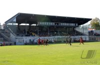 Fussball Regionalliga Sued 2011/2012: Gruenwalder Stadion in Muenchen