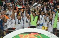 Fussball Champions League Finale 2014: Real Madrid - Atletico Madrid