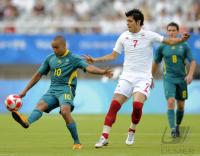 FUSSBALL  Olympia 2008  Peking  Vorrunde Australien - Serbien