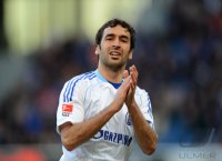 FUSSBALL 1. Bundesliga  Saison 2011/2012: Raul (FC Schalke 04)