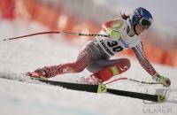 FIS Junioren Ski WM - Training Damen Abfahrt
