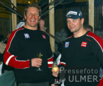 SKI  WM 2003  St.Moritz Herren Super G Siegersfeier