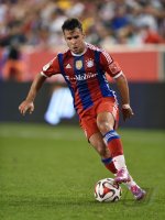 FUSSBALL 1. Bundesliga 14/15 Testspiel: Juan Bernat (FC Bayern Muenchen)