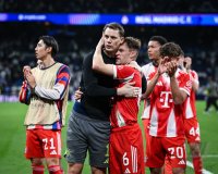 Fussball  Viertelfinal Hinspiel   CHL 25/26: Real Madrid - FC Bayern Muenchen