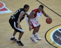 1. Basketball Bundesliga  09/10 Walter Tigers Tuebingen  -LTI Giessen 46ers