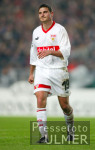 FUSSBALL International: Stuttgart, SZABICS Einzelaktion