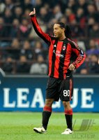 Fussball Champions League  Saison 2010/2011: Ronaldinho (AC Mailand)